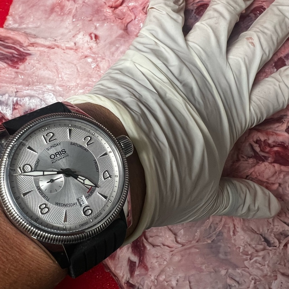 Oris Big Crown Small Second Pointer Day Authentic… - image 8